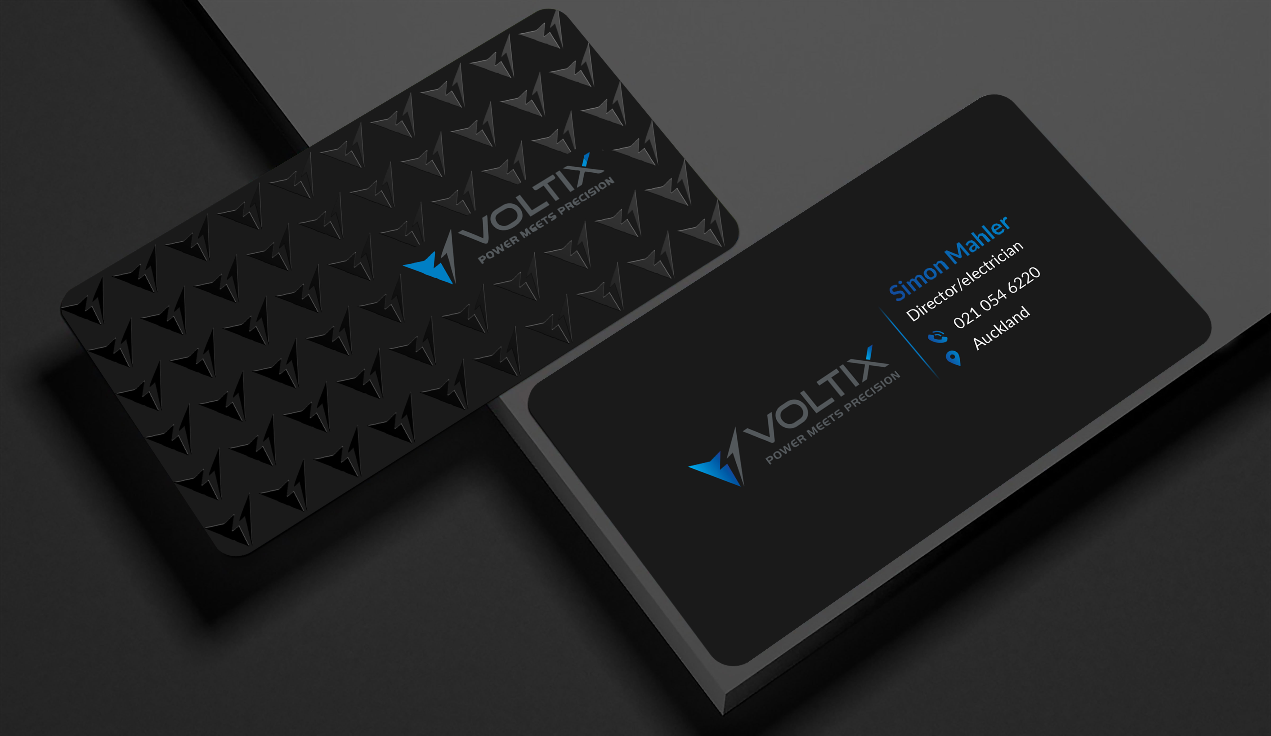 Business Card Design by designer1975 for Voltix Ltd | Design #35137603