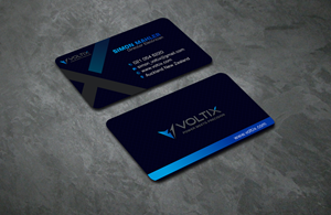 Business Card Design by ADI GANTENG for Voltix Ltd | Design #35137630