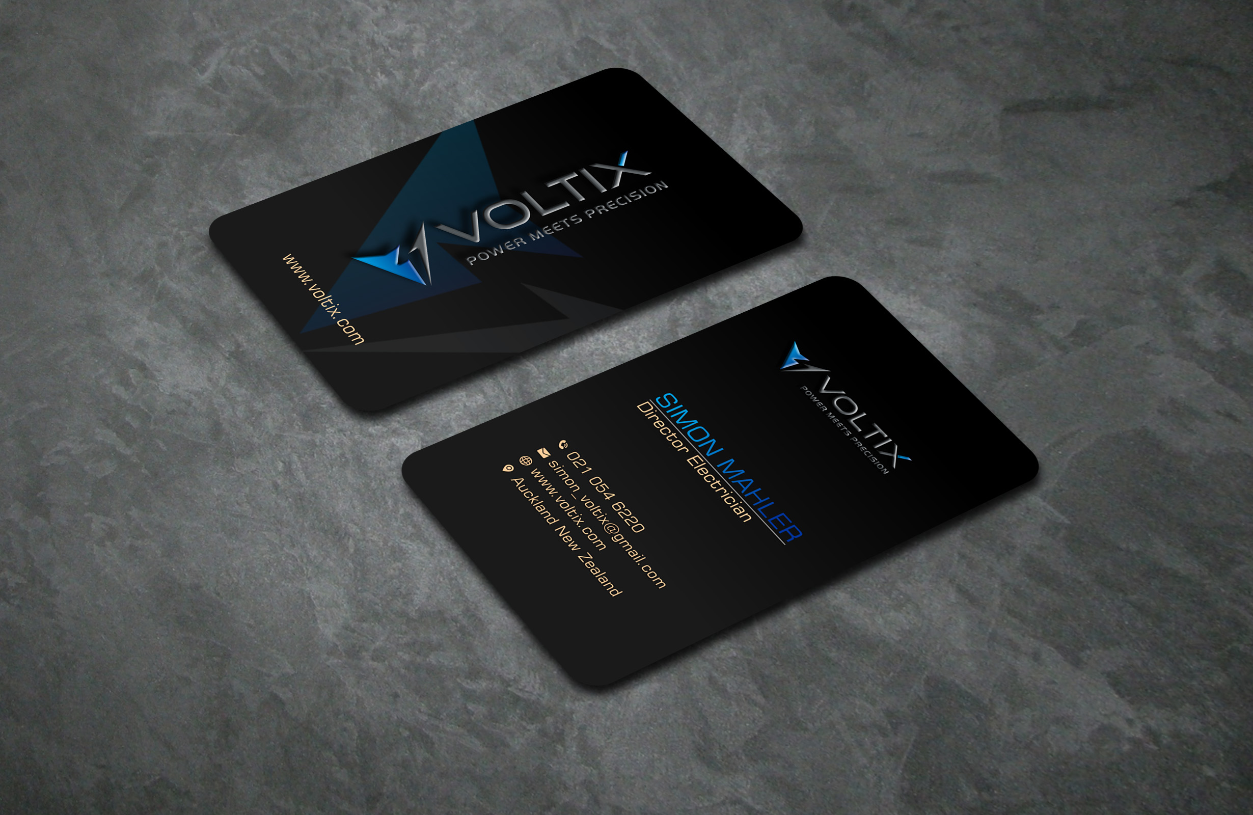 Visitenkarten-Design von ADI GANTENG für Voltix Ltd | Design #35138094