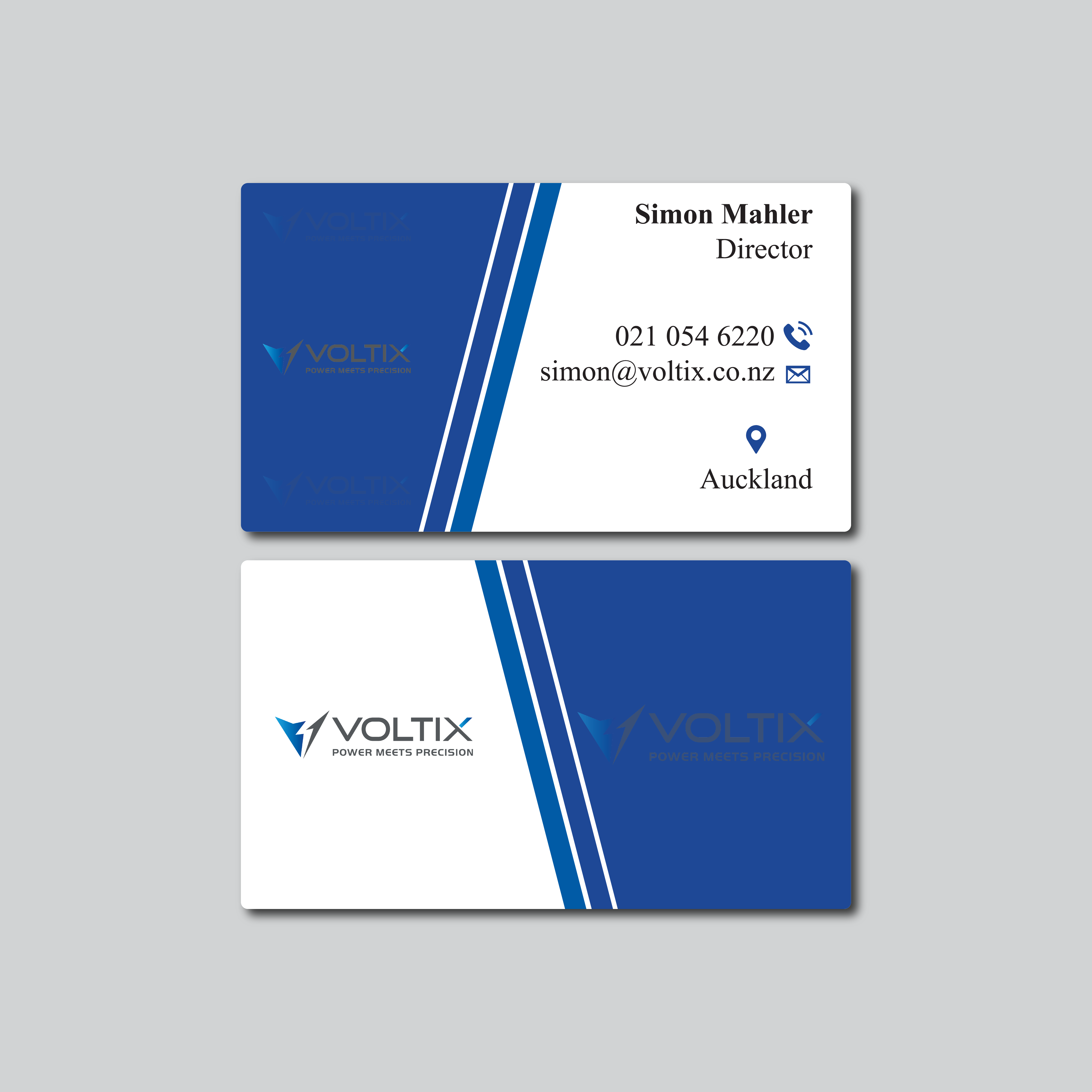 Business Card Design by MST PINKY KHATUN for Voltix Ltd | Design #35148498