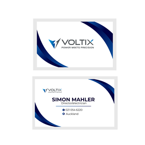 Visitenkarten-Design von SubornaA für Voltix Ltd | Design: #35144469
