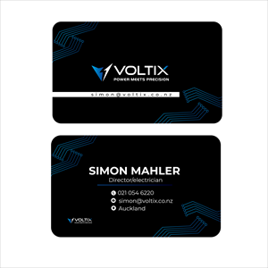 Visitenkarten-Design von SubornaA für Voltix Ltd | Design: #35149249