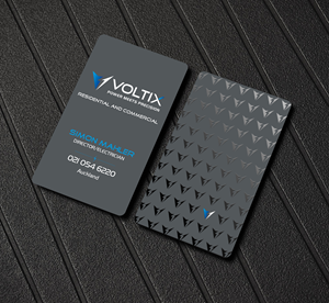 Visitenkarten-Design von Creations Box 2015 für Voltix Ltd | Design: #35141462