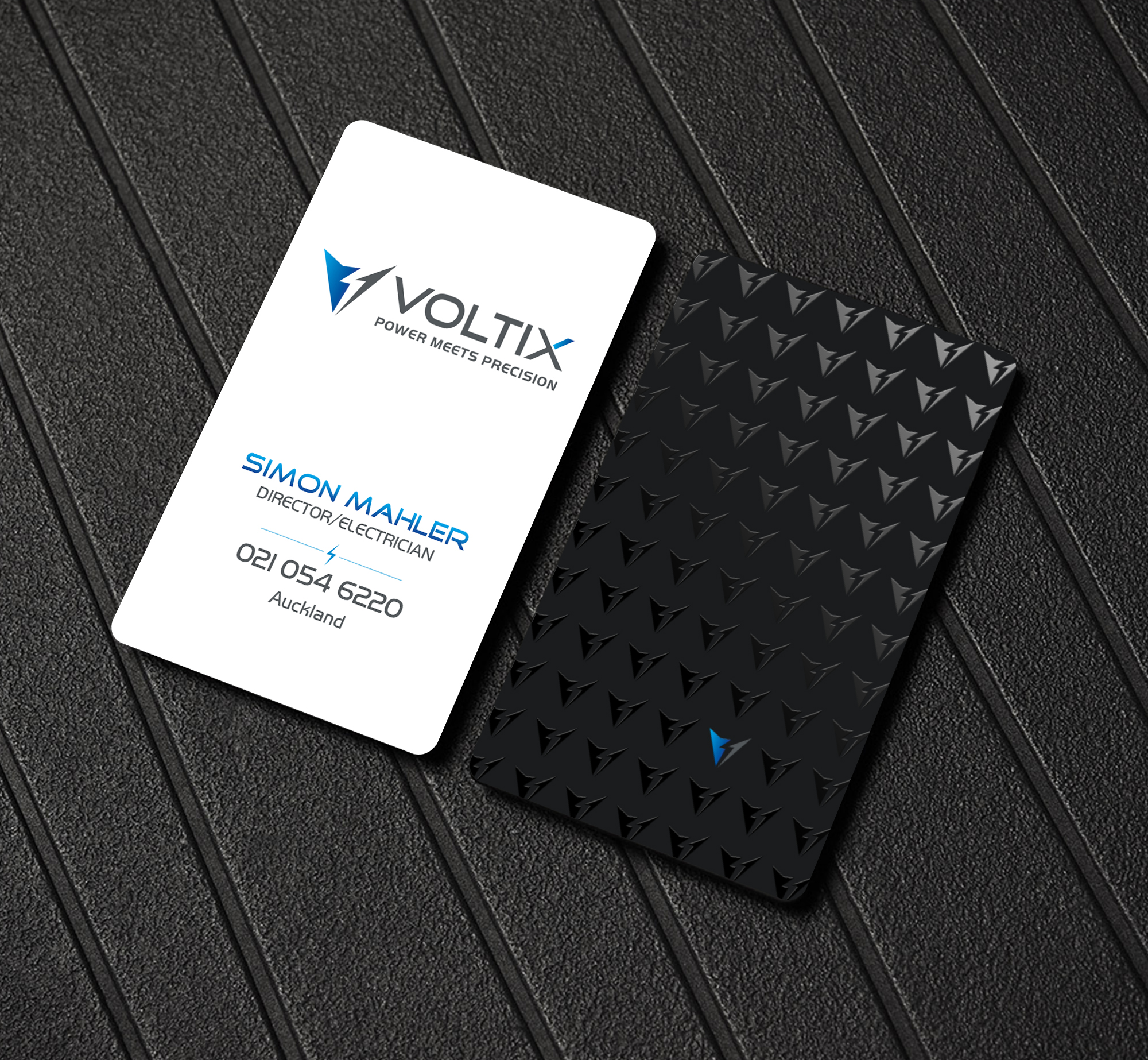 Business Card Design by Creations Box 2015 for Voltix Ltd | Design #35141463