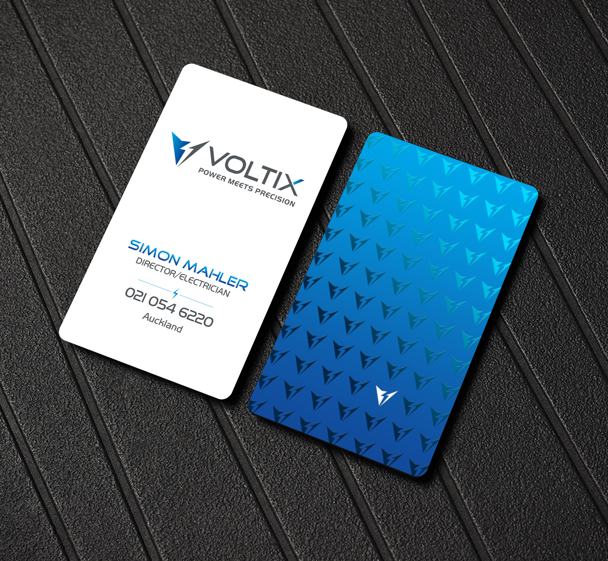 Business Card Design by Creations Box 2015 for Voltix Ltd | Design #35141464