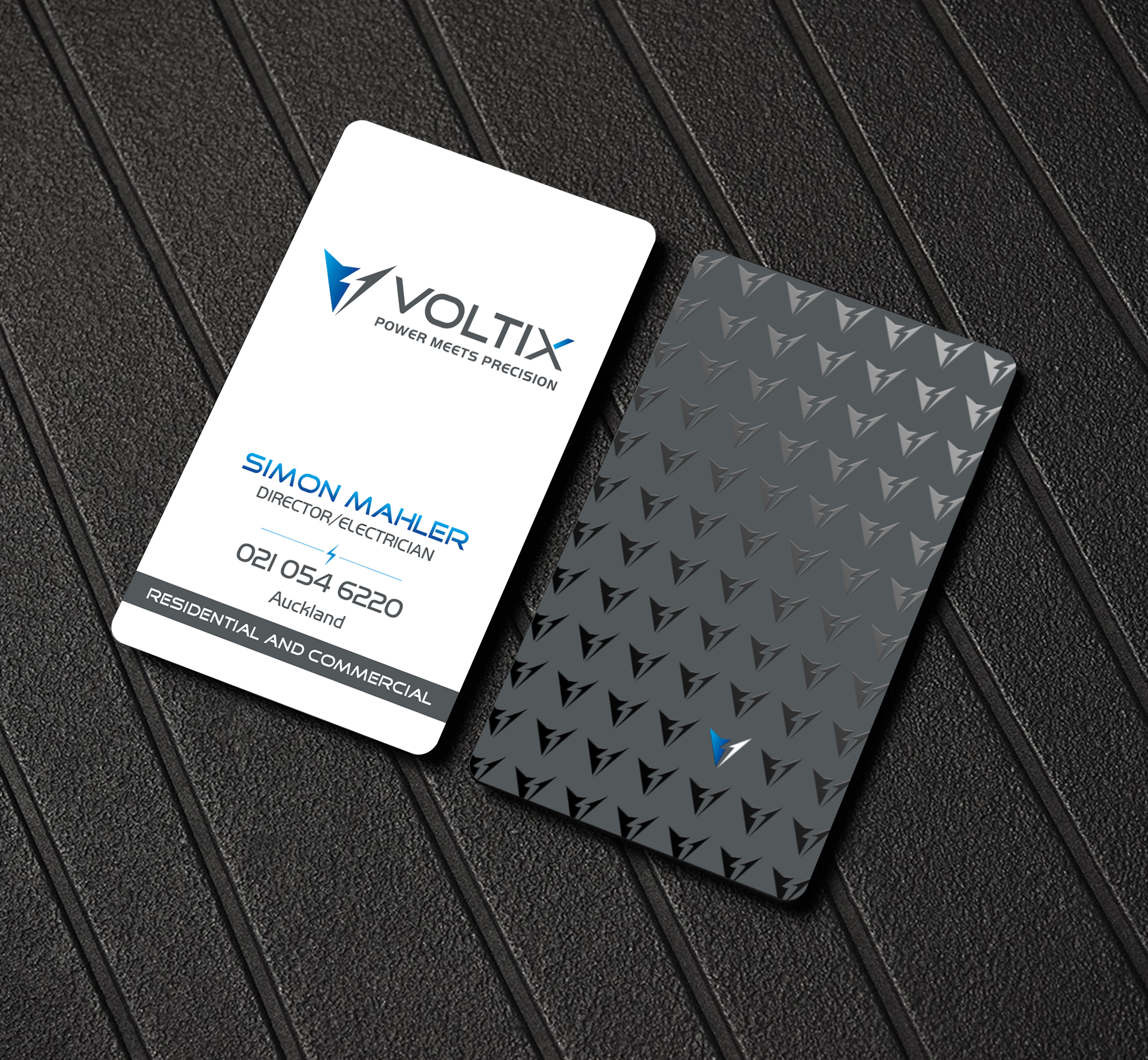 Business Card Design by Creations Box 2015 for Voltix Ltd | Design #35141465