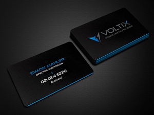 Visitenkarten-Design von Creations Box 2015 für Voltix Ltd | Design: #35141471