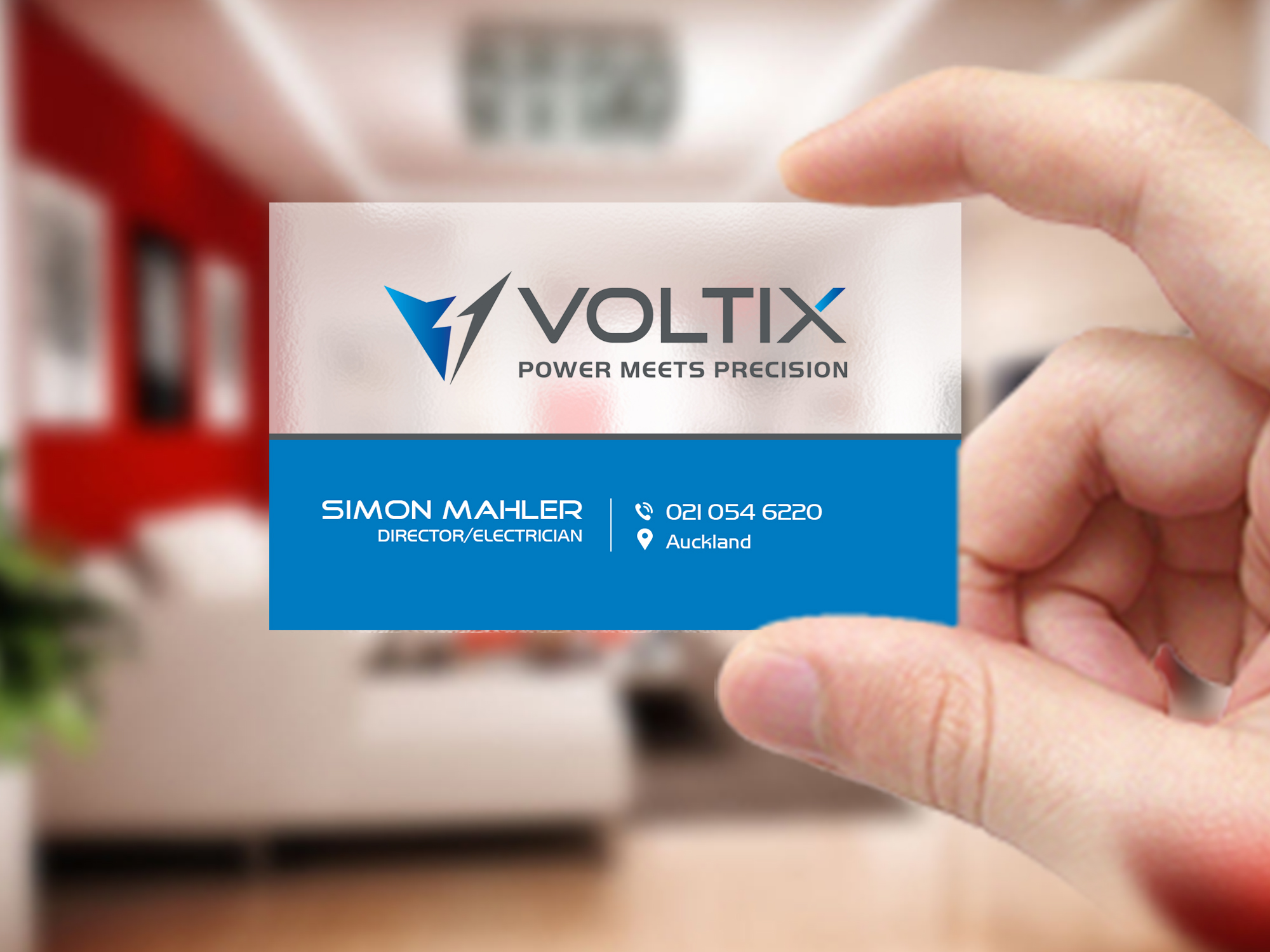 Business Card Design by Creations Box 2015 for Voltix Ltd | Design #35143101