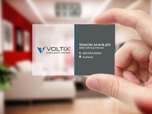 Visitenkarten-Design von Creations Box 2015 für Voltix Ltd | Design: #35143102