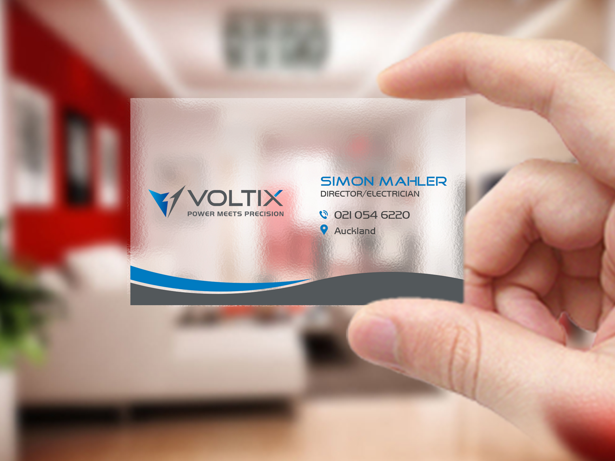Business Card Design by Creations Box 2015 for Voltix Ltd | Design #35143103