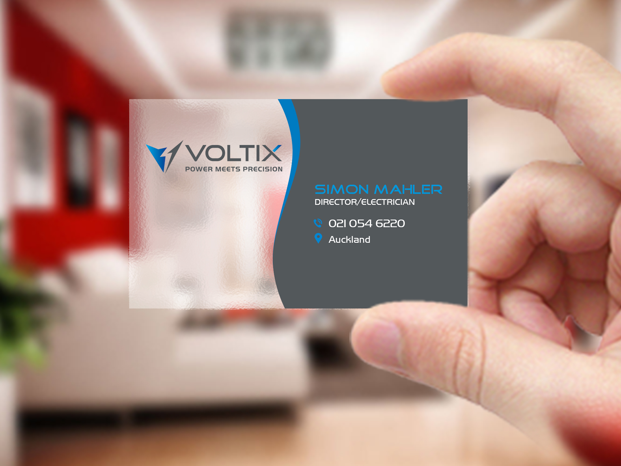 Business Card Design by Creations Box 2015 for Voltix Ltd | Design #35143119