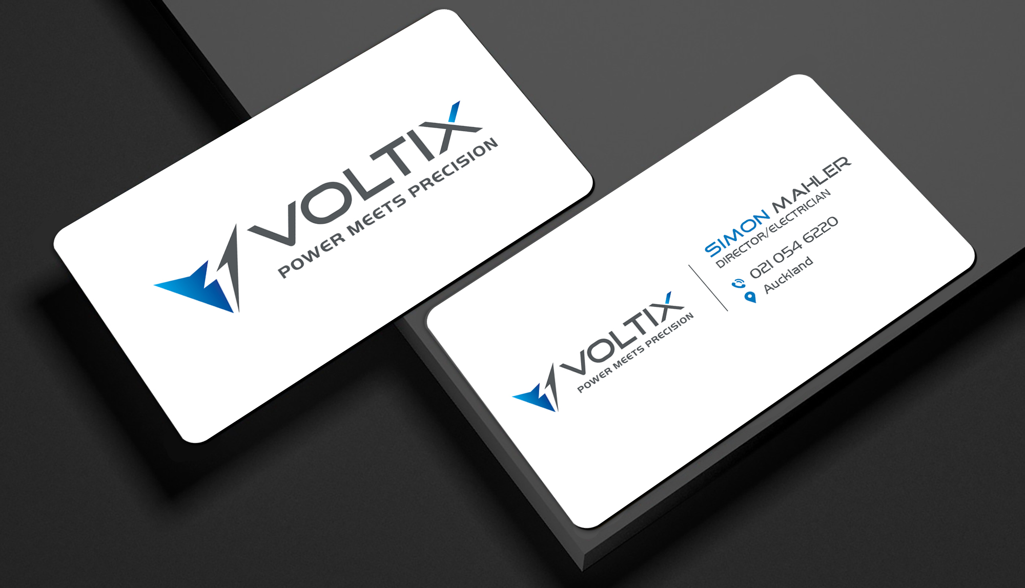 Business Card Design by Creations Box 2015 for Voltix Ltd | Design #35143121