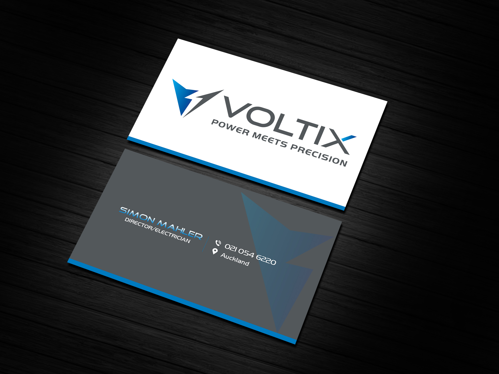 Business Card Design by Creations Box 2015 for Voltix Ltd | Design #35143122