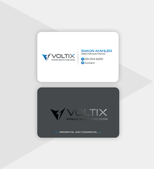 Visitenkarten-Design von Creations Box 2015 für Voltix Ltd | Design: #35144082