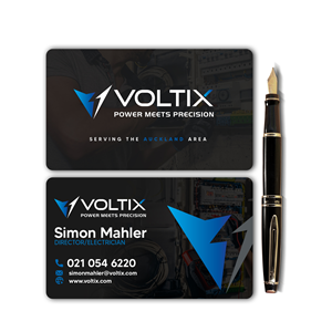 Business Card Design by CreativeGwen™ for Voltix Ltd | Design: #35133425