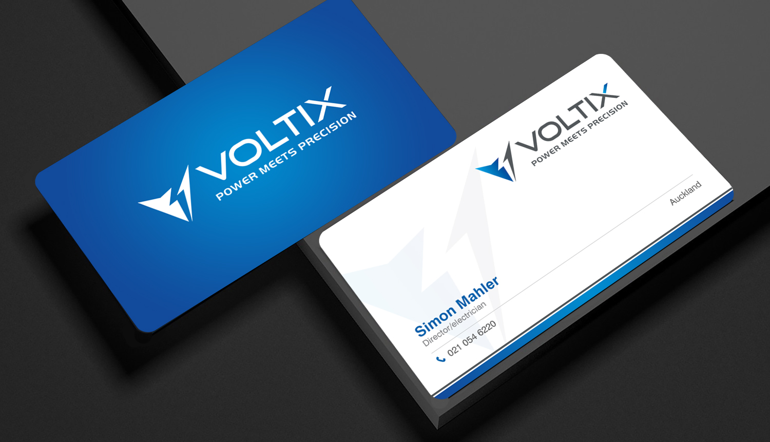 Business Card Design by chandrayaan.creative for Voltix Ltd | Design #35135930