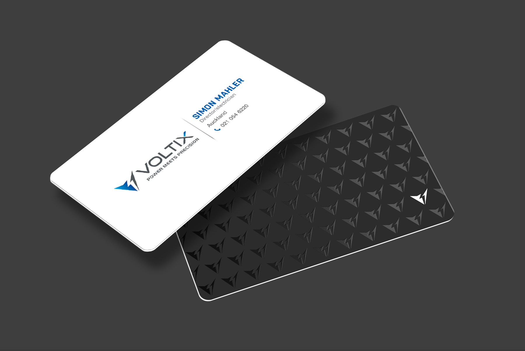 Business Card Design by chandrayaan.creative for Voltix Ltd | Design #35135933