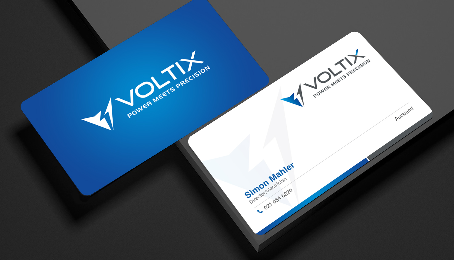 Business Card Design by chandrayaan.creative for Voltix Ltd | Design #35135941