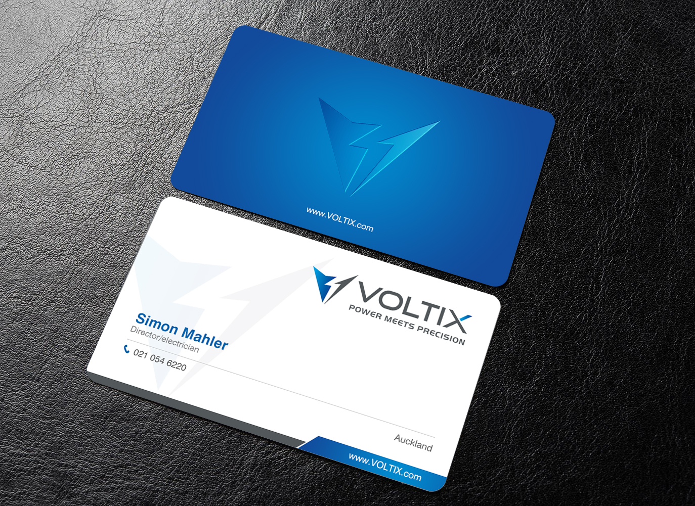 Business Card Design by chandrayaan.creative for Voltix Ltd | Design #35135943