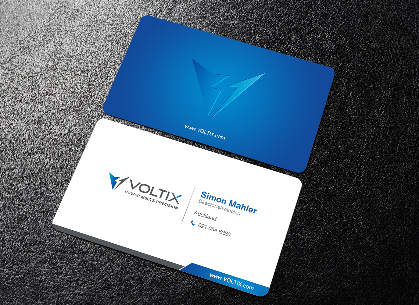 Business Card Design by chandrayaan.creative for Voltix Ltd | Design #35135944