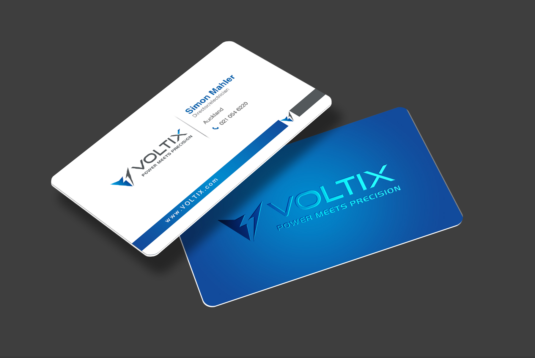 Business Card Design by chandrayaan.creative for Voltix Ltd | Design #35135946