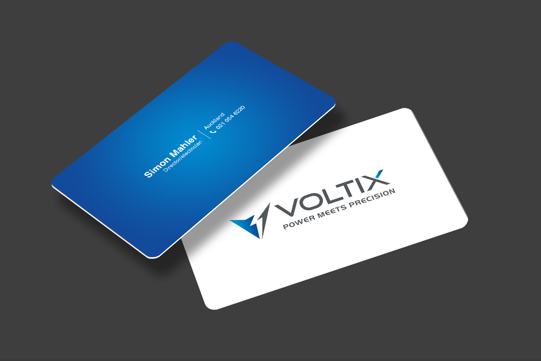 Business Card Design by chandrayaan.creative for Voltix Ltd | Design #35135952