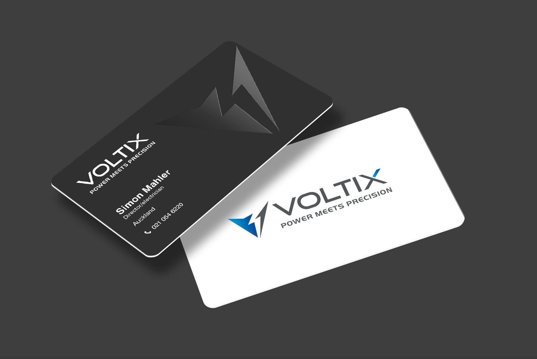 Business Card Design by chandrayaan.creative for Voltix Ltd | Design #35135953