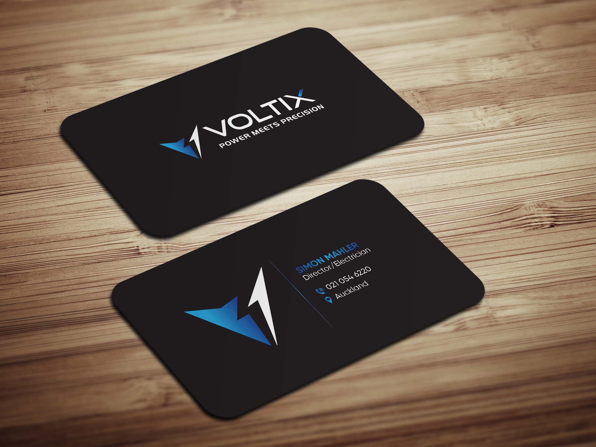 Business Card Design by Magic of Art for Voltix Ltd | Design #35138290