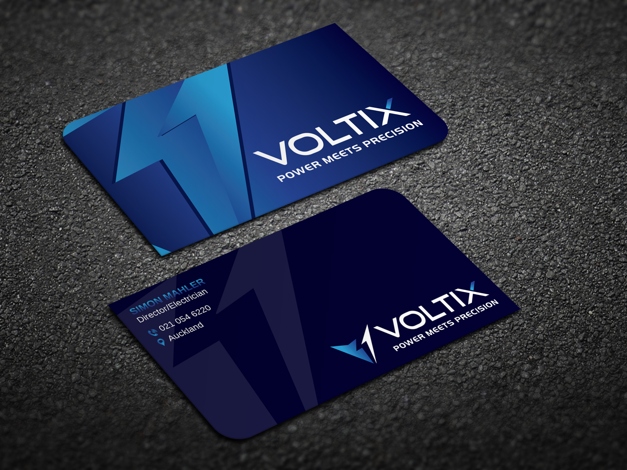 Business Card Design by Magic of Art for Voltix Ltd | Design #35138292