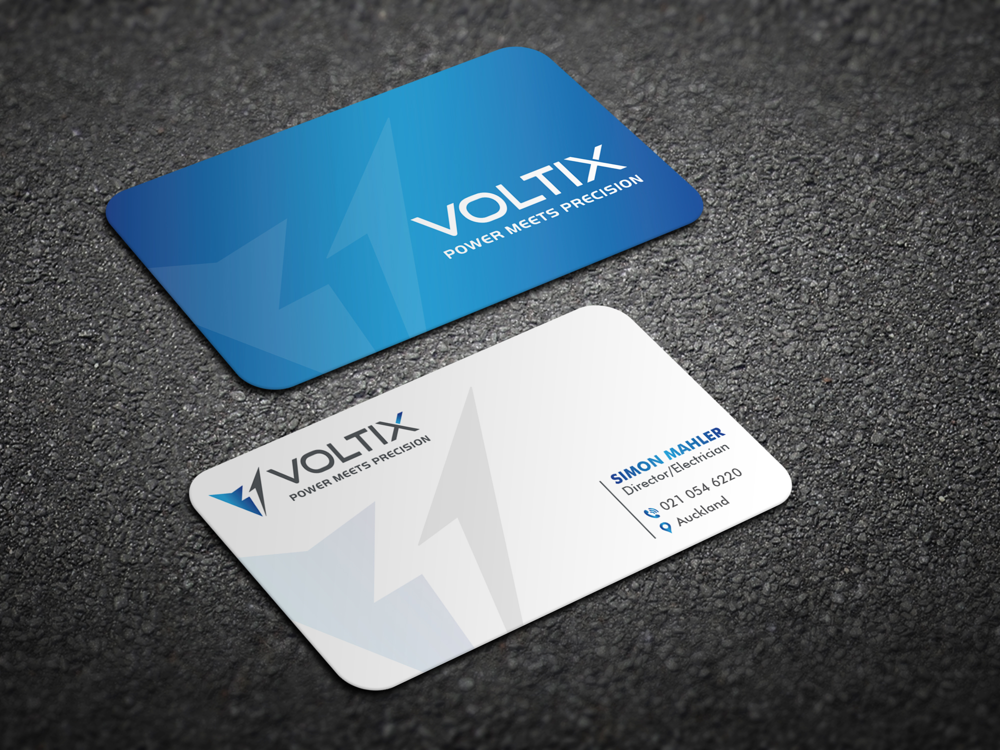 Business Card Design by Magic of Art for Voltix Ltd | Design #35138293
