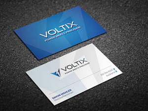 Business Card Design by Magic of Art for Voltix Ltd | Design #35138325