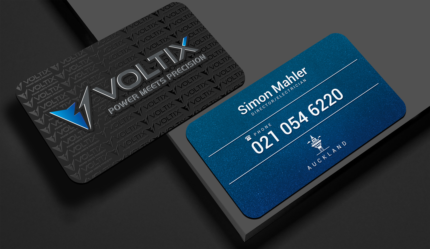 Business Card Design by Rajib Bhattacharya for Voltix Ltd | Design #35135042
