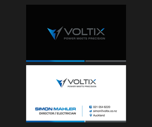 Design de Carte de Visite par rainbowmagic2017 pour Voltix Ltd | Design : #35143764