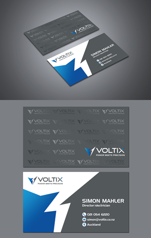 Business Card Design by BLUE WINGS