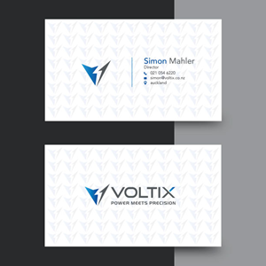 Visitenkarten-Design von zumur 2 für Voltix Ltd | Design: #35143778