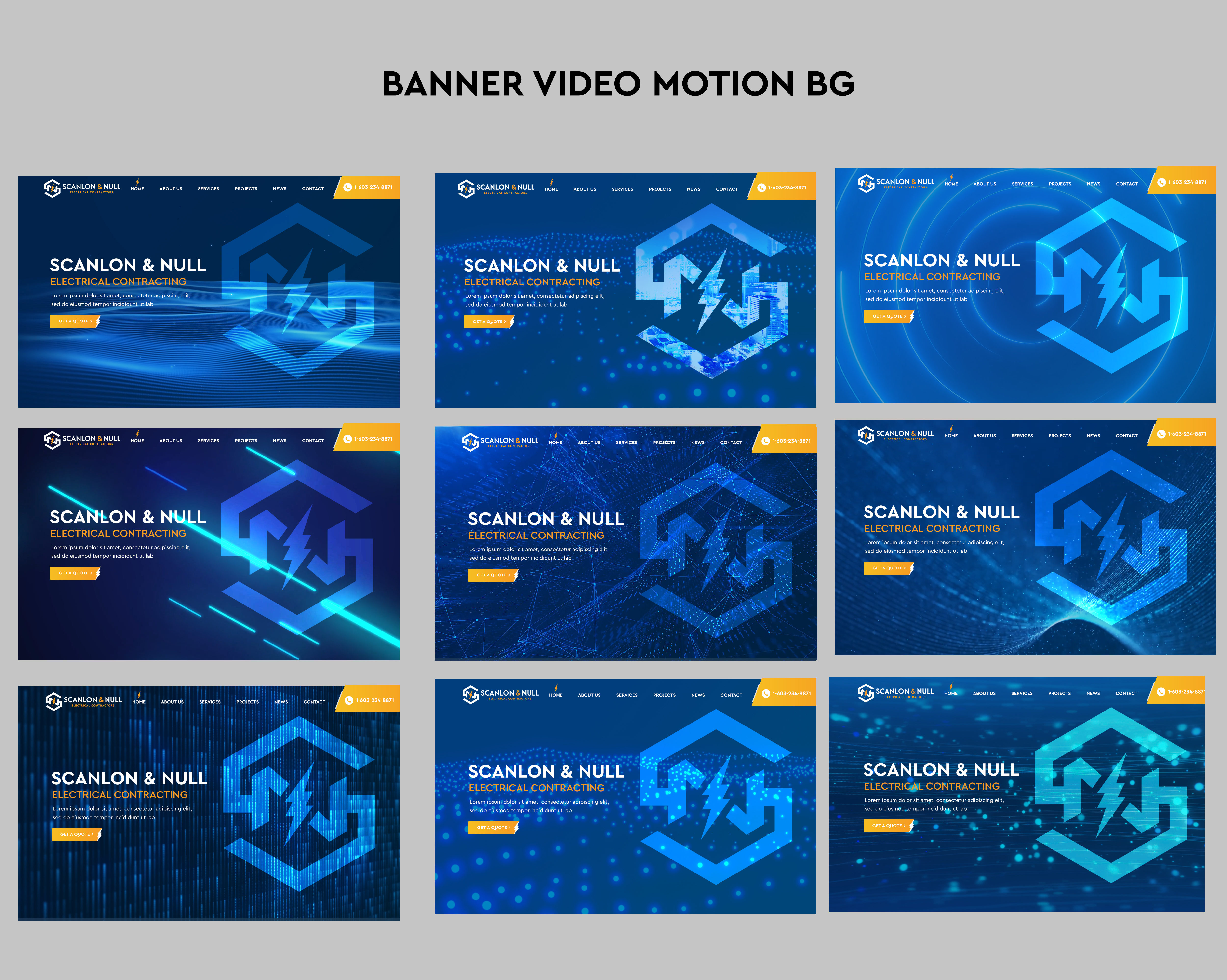 Web Design by Blue Sparrow for Scanlon & Null | Design #35161015
