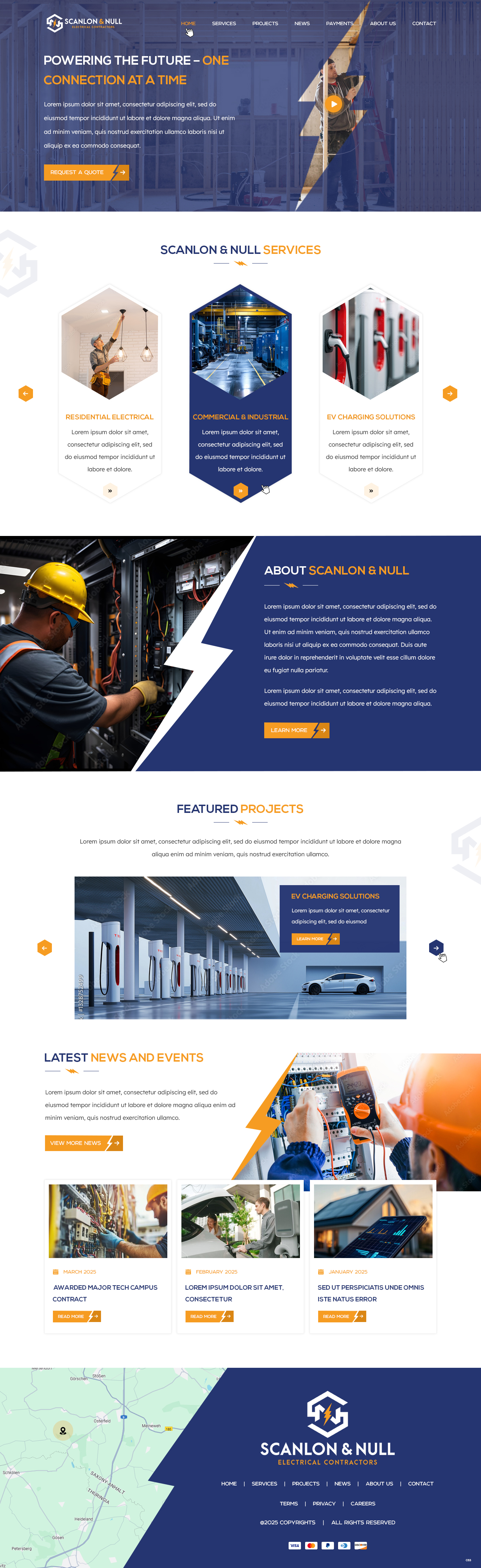 Web Design by pb for Scanlon & Null | Design #35144459