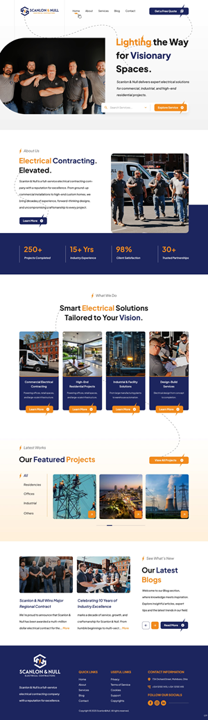 Web-Design von pb für Scanlon & Null | Design: #35150656