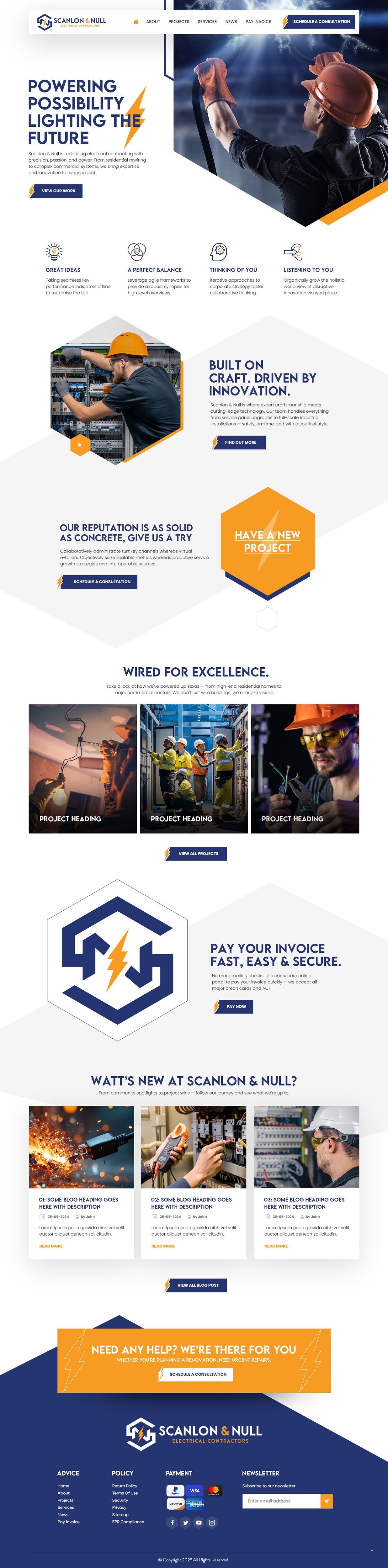 Web Design par nzdesigners pour Scanlon & Null | Design #35147420