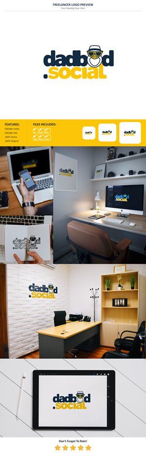 Logo Design by VectorForge for dadbod.social | Design: #35145619