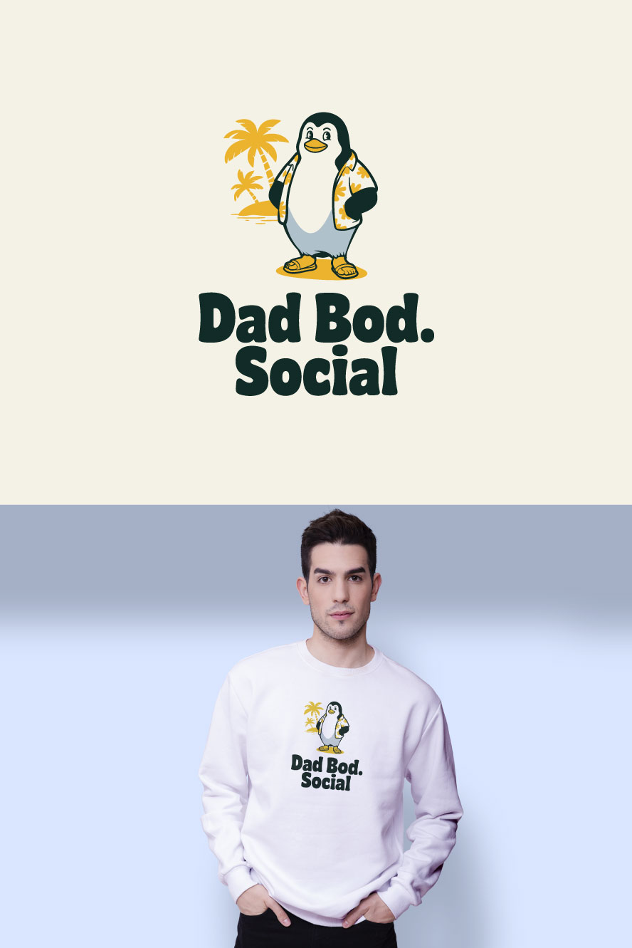 Logo Design by KING JM for dadbod.social | Design #35154689