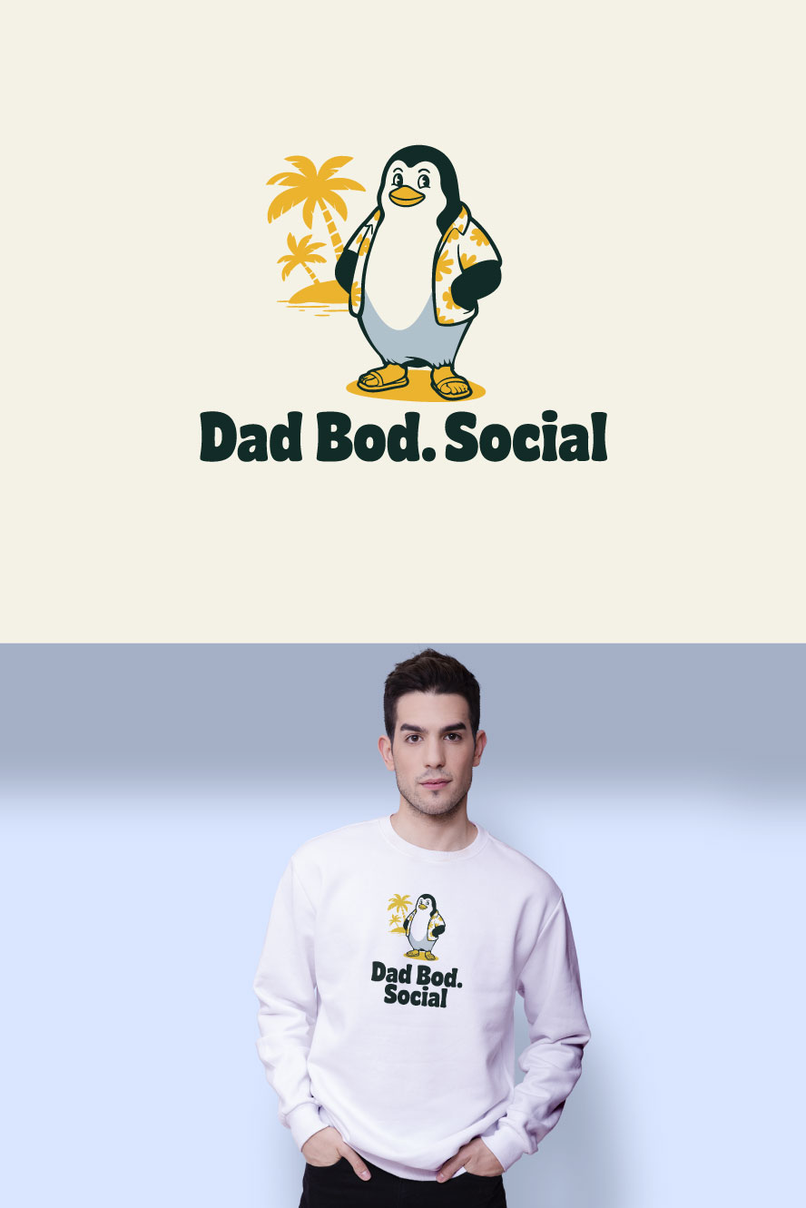 Logo Design by KING JM for dadbod.social | Design #35154690