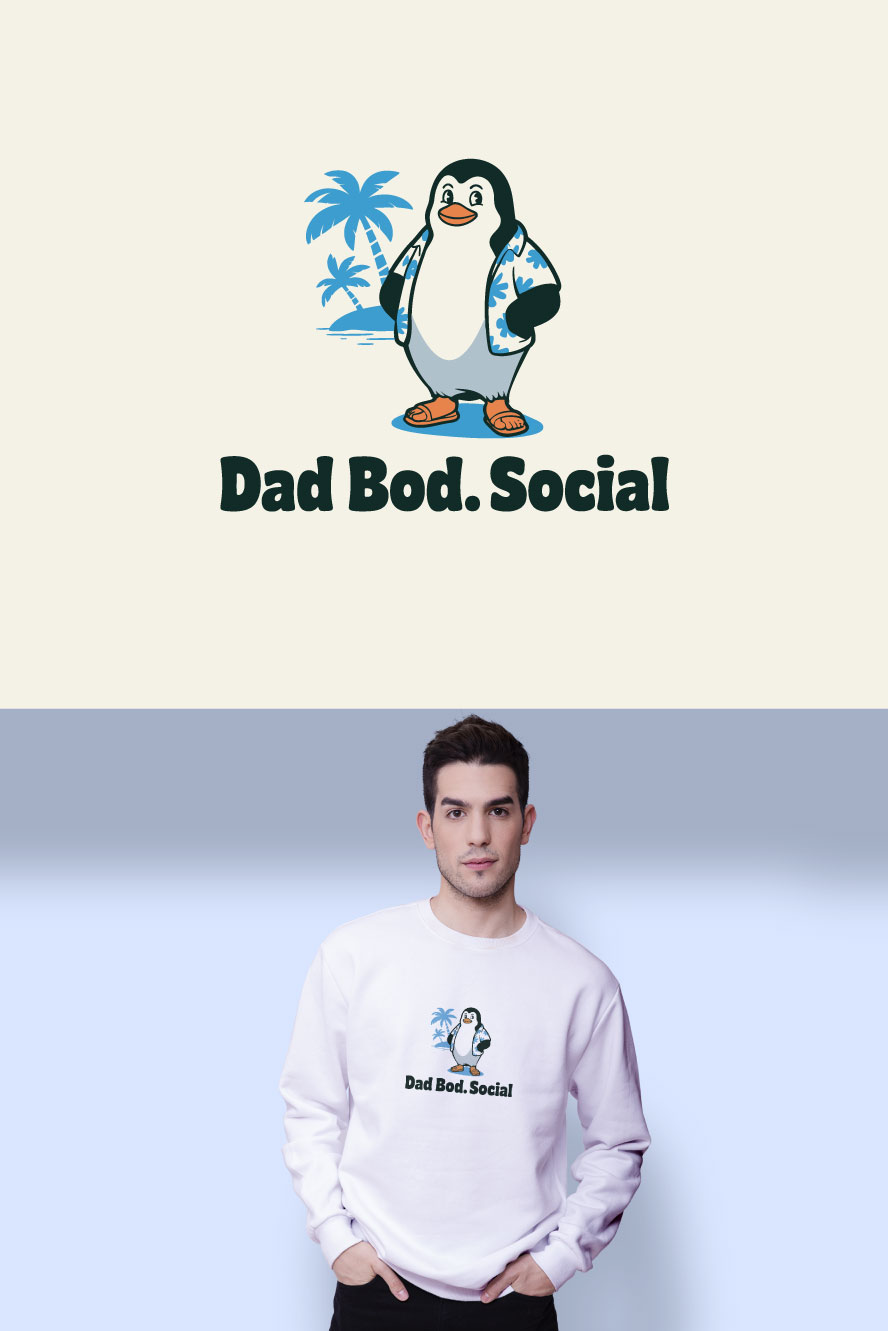 Logo Design by KING JM for dadbod.social | Design #35154691