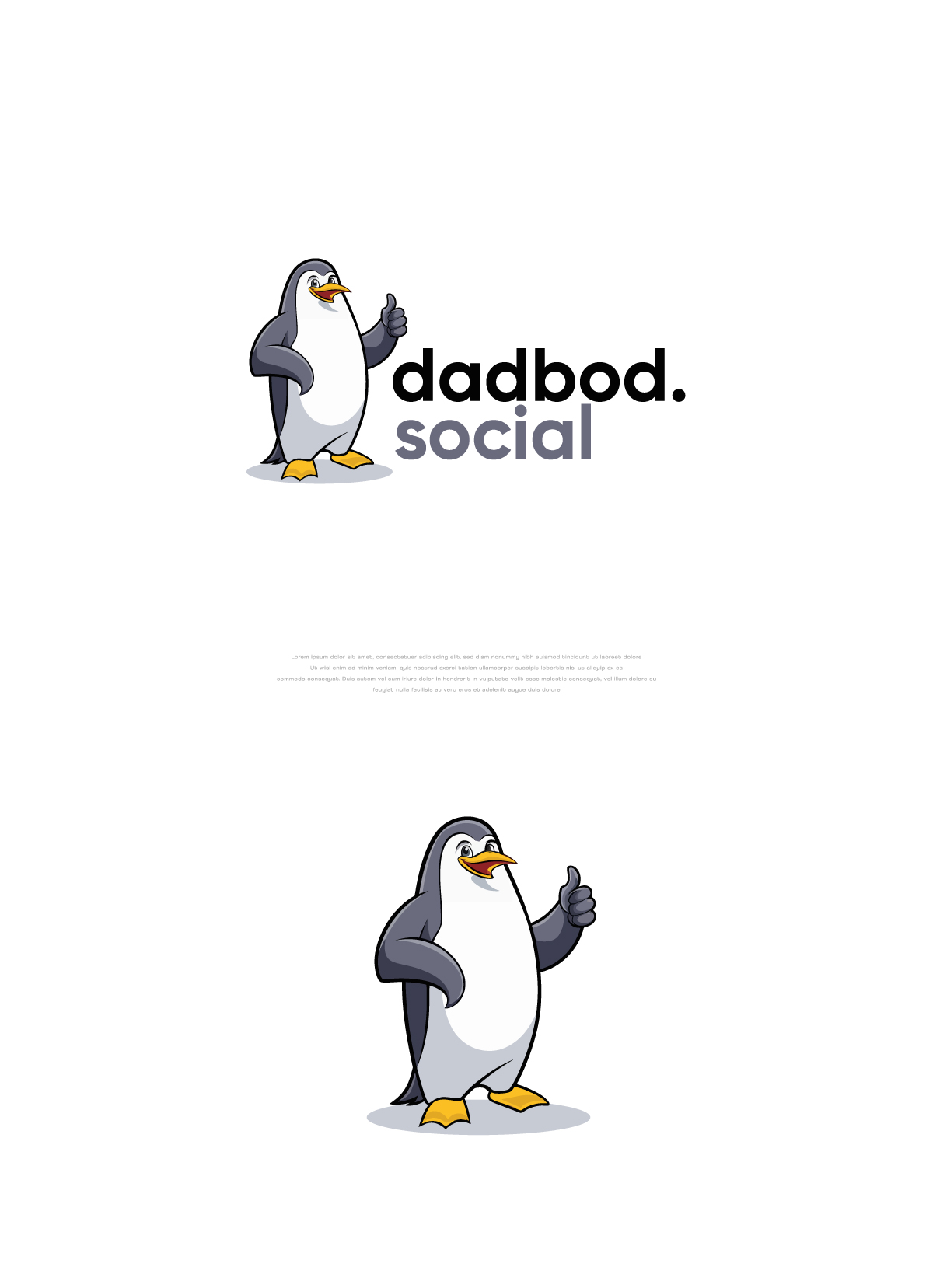 Logo Design by apik. for dadbod.social | Design #35154870