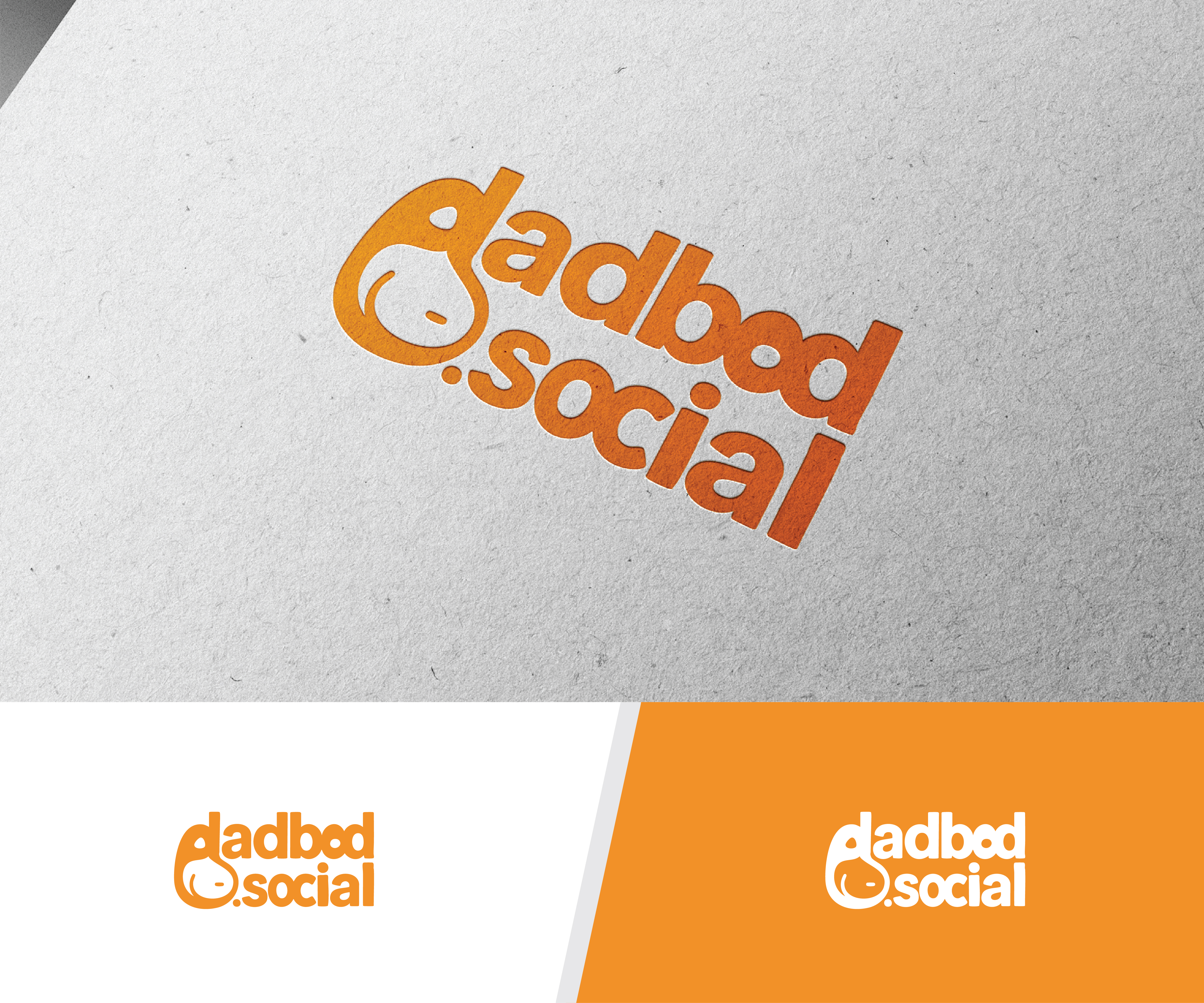 Diseño de Logo por MAHRaju para dadbod.social | Diseño #35145437