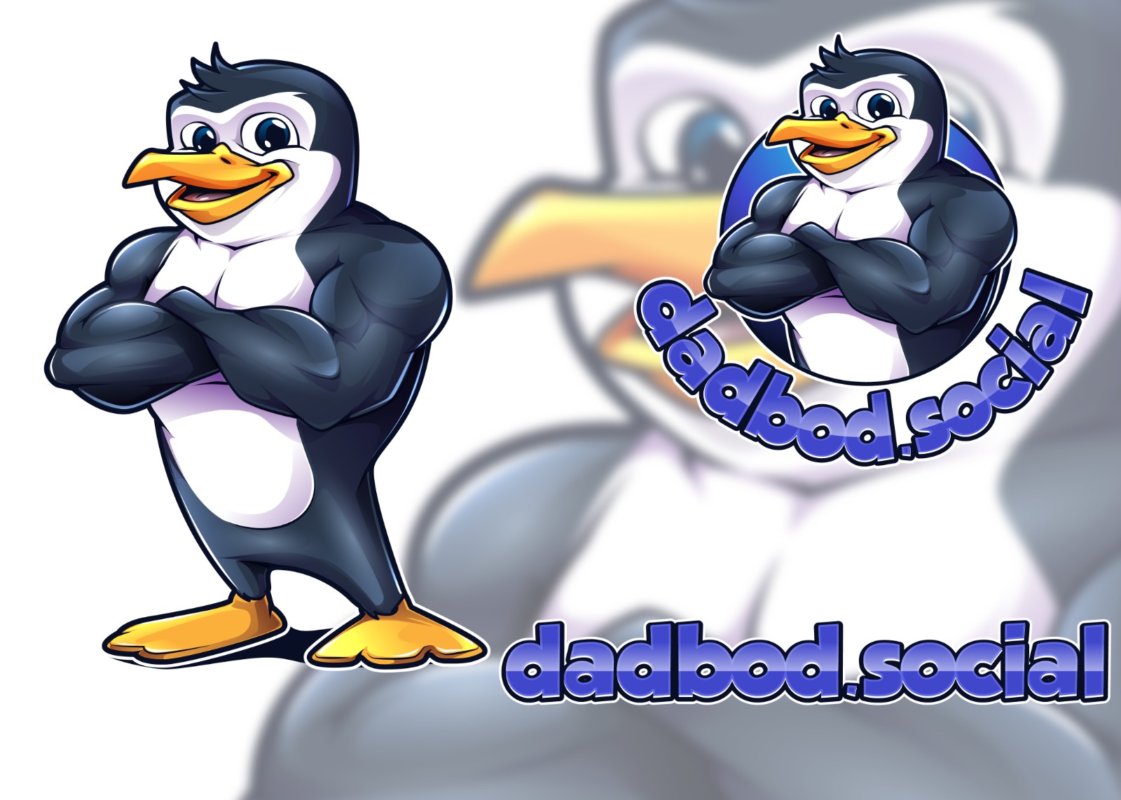 Logo-Design von Sobisss für dadbod.social | Design #35143674