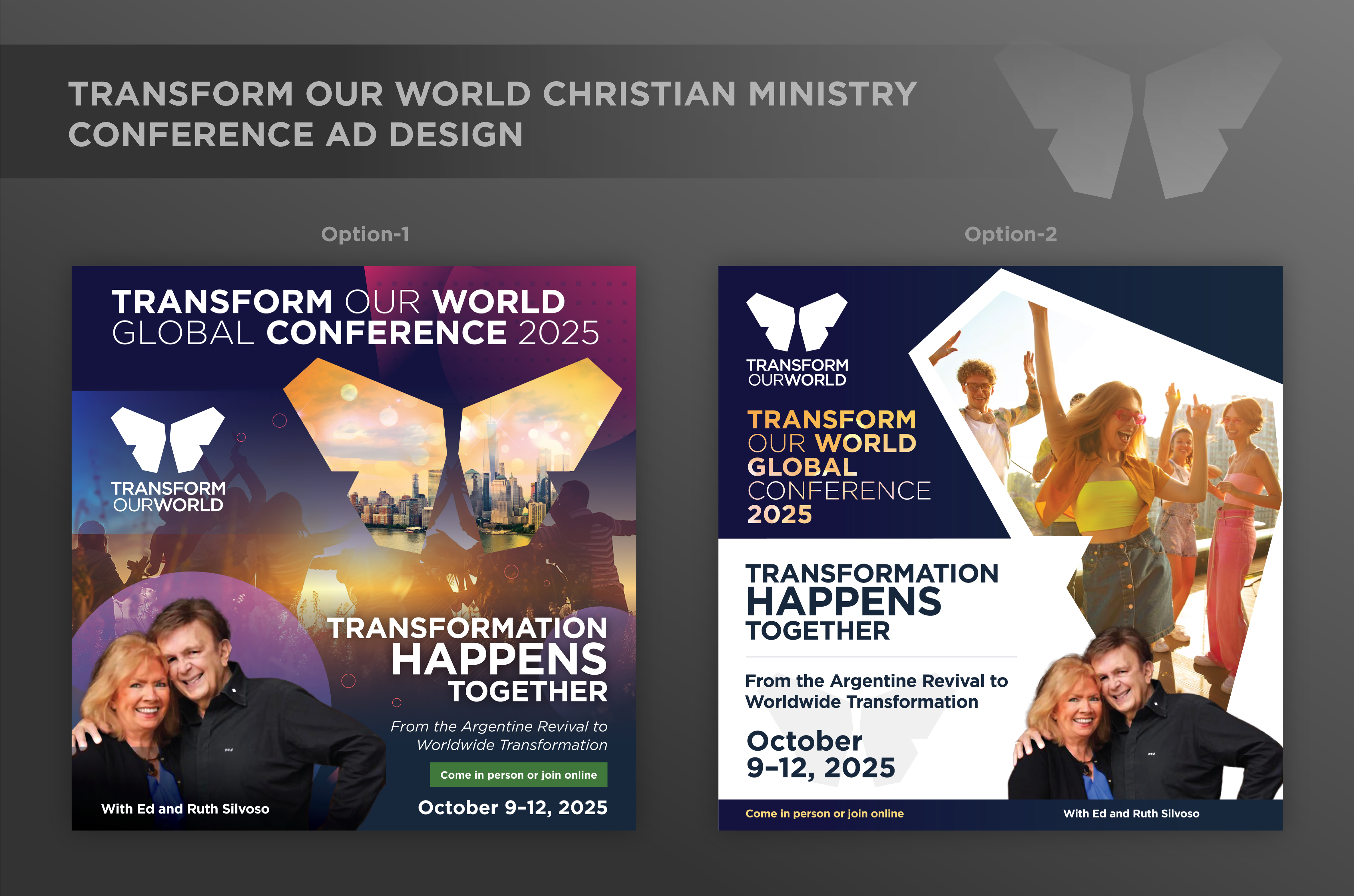 Grafik-Design von Impressive Sol für Transform Our World | Design #35159369