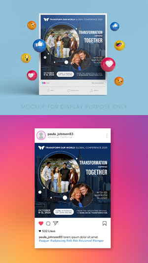 Graphic Design by nitin.kondhare2010 for Transform Our World | Design: #35150931