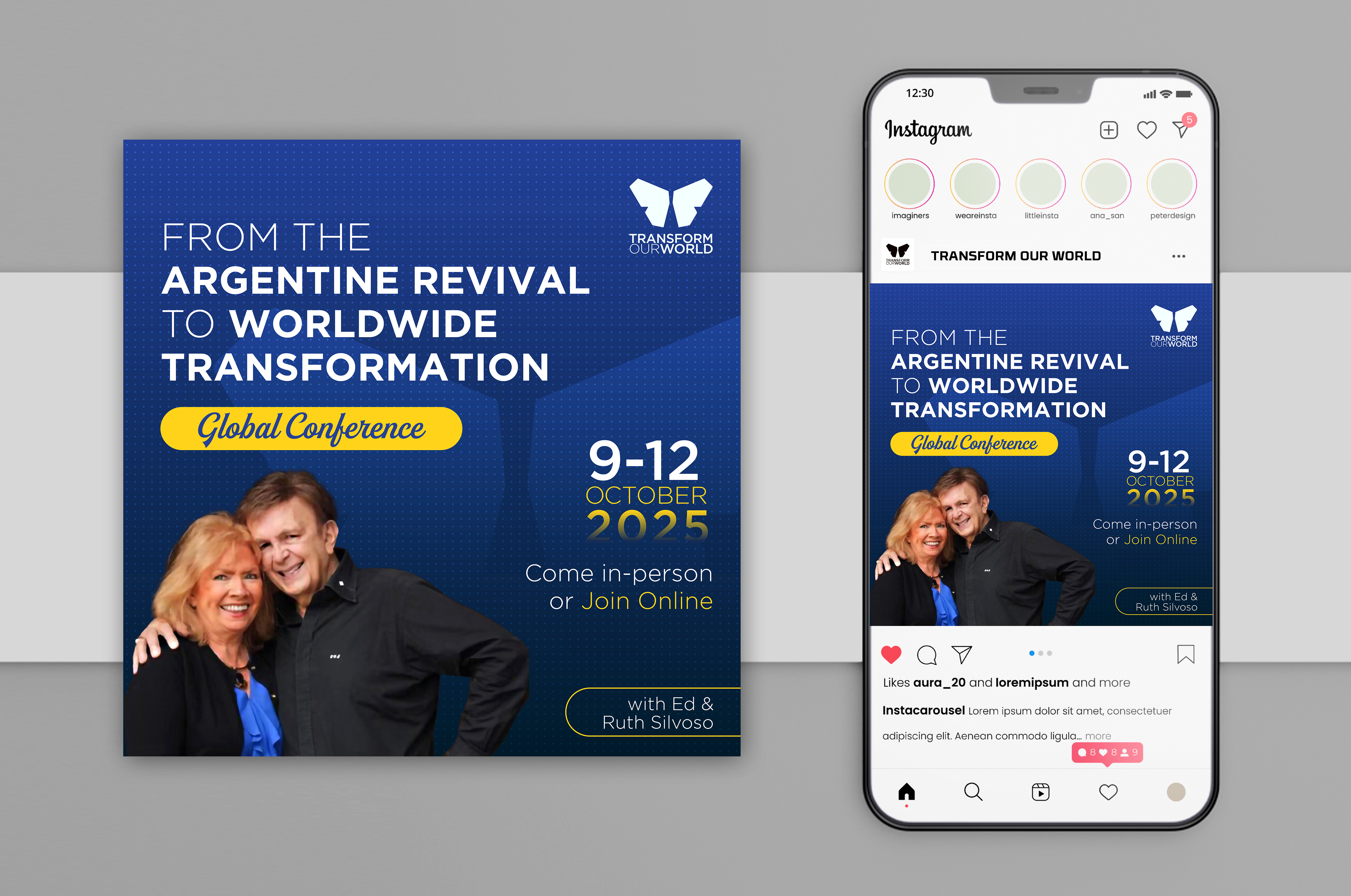 Graphic Design by Impressive Designs for Transform Our World | Design #35159011