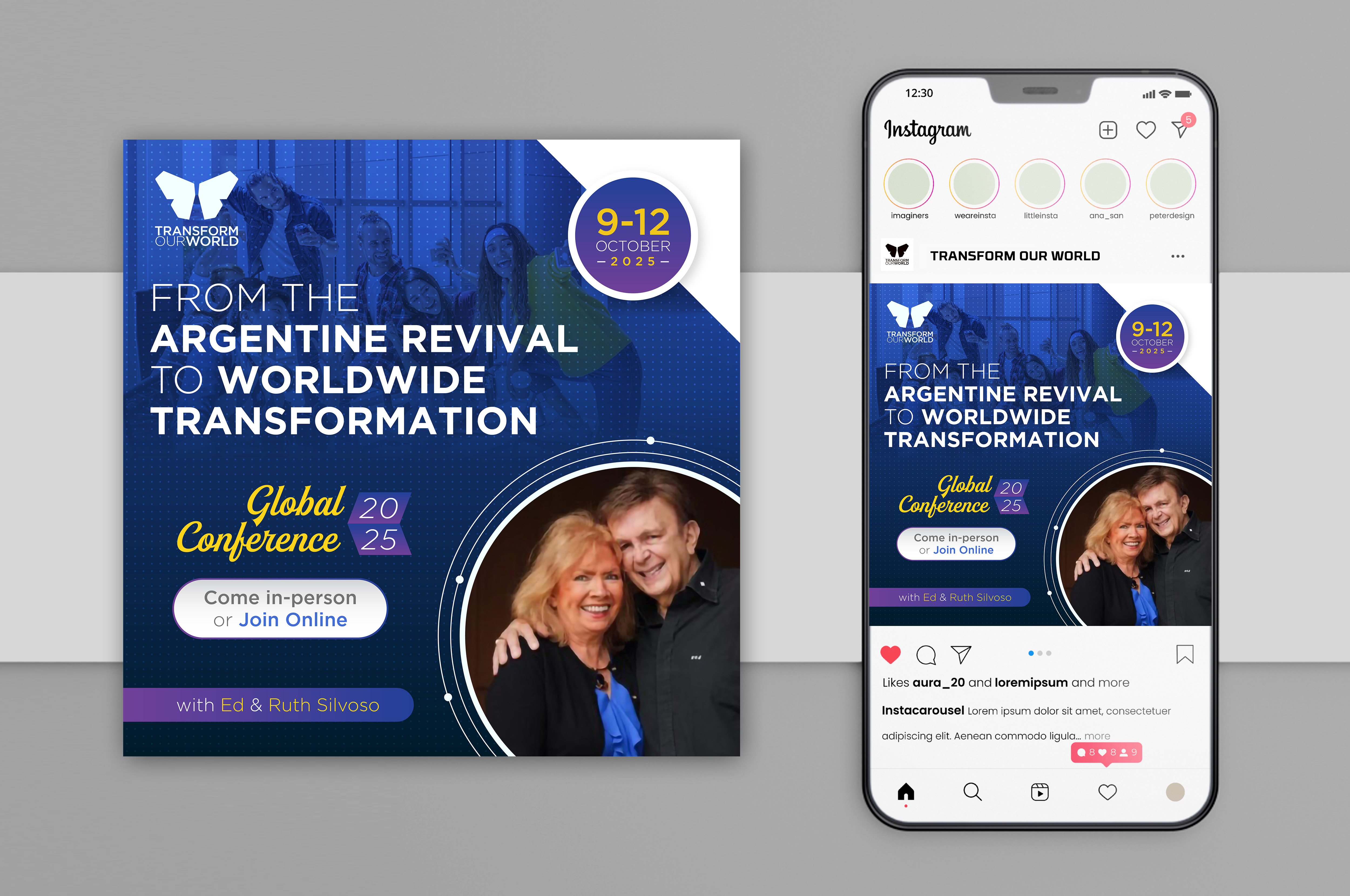 Graphic Design by Impressive Designs for Transform Our World | Design #35159012